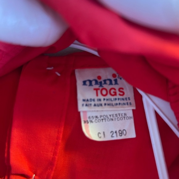 Mini Togs Red Baby Dress - Picture 6 of 8